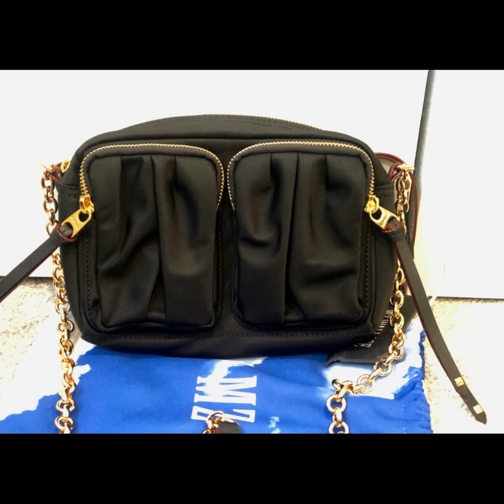 MZ Wallace Black Penny crossbody NWT